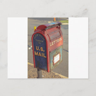 Postal Buzón del vintage