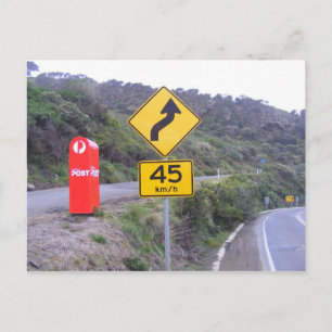 Postal Buzón solitario.