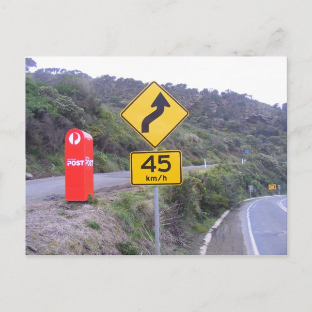 Postal Buzón solitario. (Anverso)