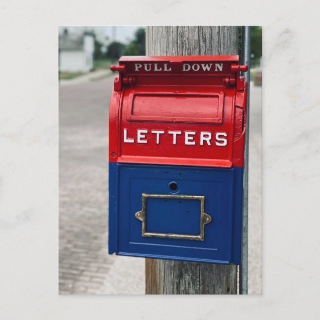 Postal Buzón Vintage (Anverso)