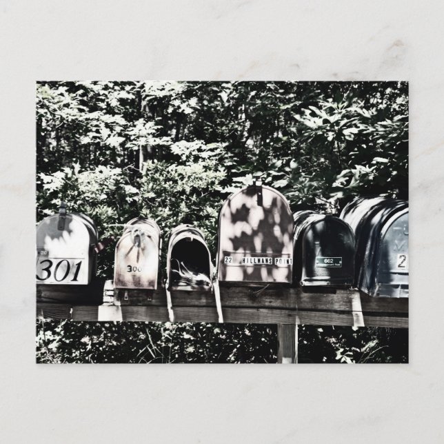 Postal Buzones en el viñedo (Anverso)