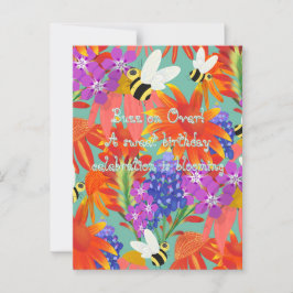Postal BuzzAmongBlooms_Editable Niños