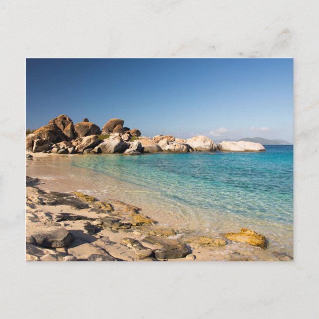 Postal BVI, Virgin Gorda, Parque Nacional The Baths (Anverso)