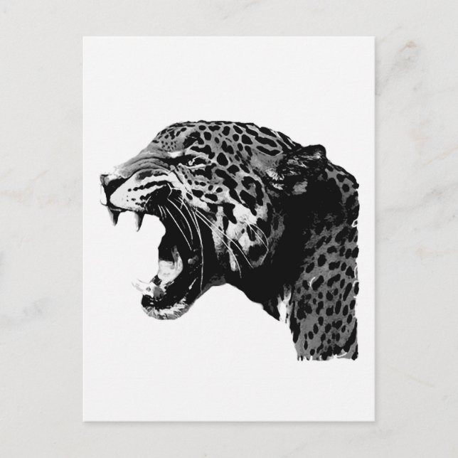 Postal BW Jaguar (Anverso)