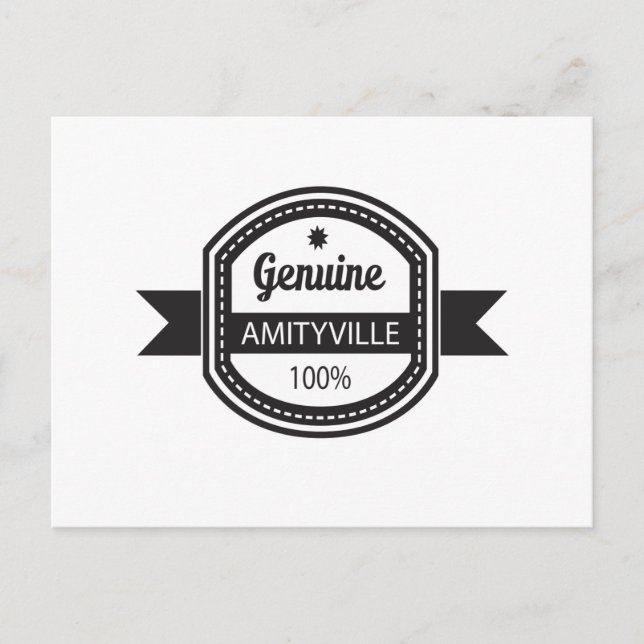Postal bX - Hometown Series - Amityville (Anverso)