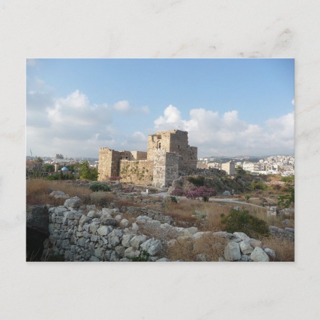 Postal Byblos, Líbano (Anverso)