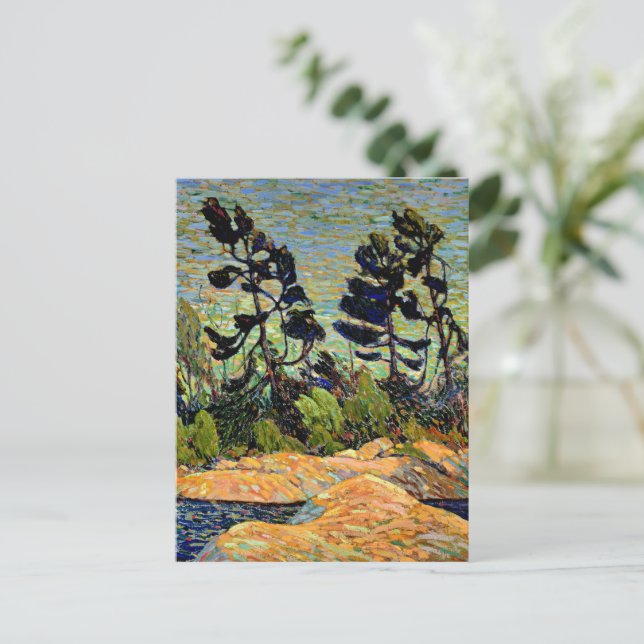 Postal Bying Inlet, Georgian Bay, (Anverso de pie)