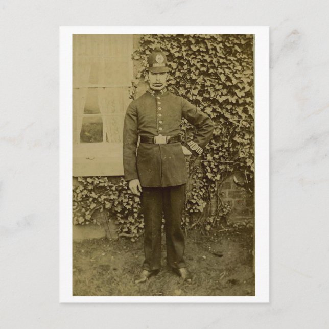 Postal C 123 Policía de Liverpool 1907 (Anverso)