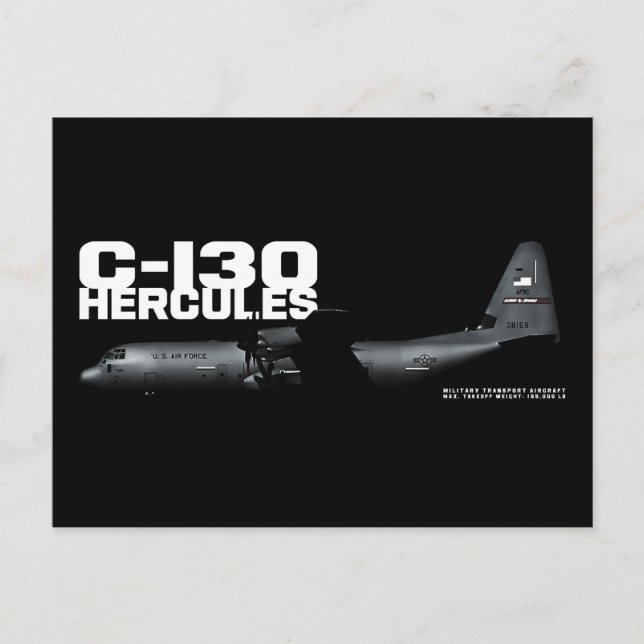 Postal C-130 Hércules (Anverso)