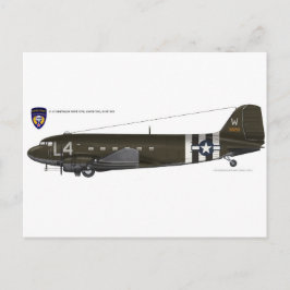 Postal C-47 Skytrain de las USAAF