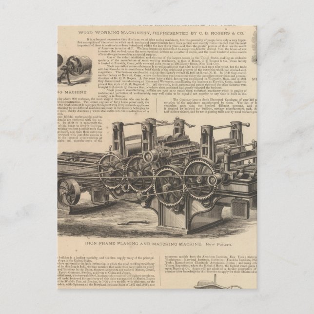 Postal C B Rogers and Company (Anverso)