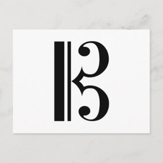 Postal C-Clef