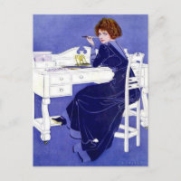 C Coles Phillips ‘Chica que se desvanece’ “Querida