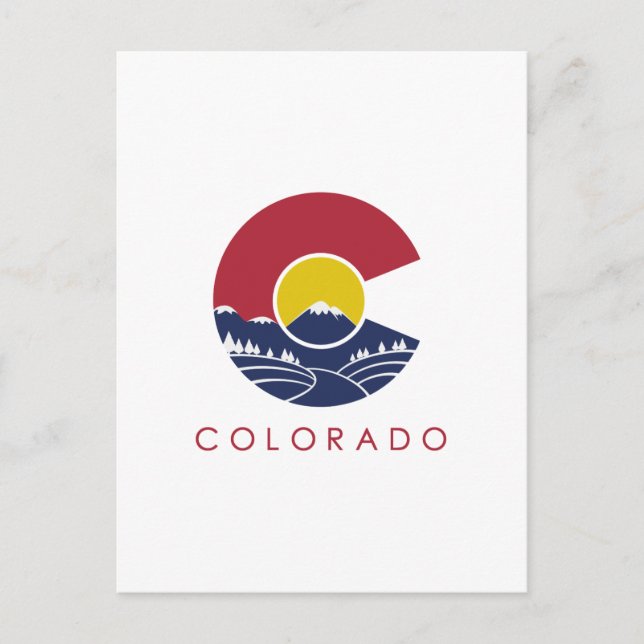 Postal C Colorado (Anverso)