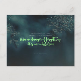 Postal C. H. Spurgeon - el que cuenta las estrellas