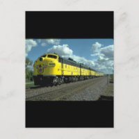 C&N EMD F-7A #402 con los trenes de pasajeros