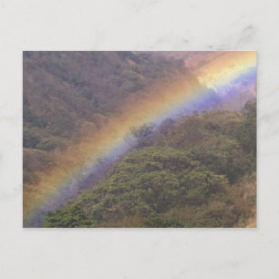 Postal CA, Costa Rica, cerca de Guacimal. Arcoíris sobre