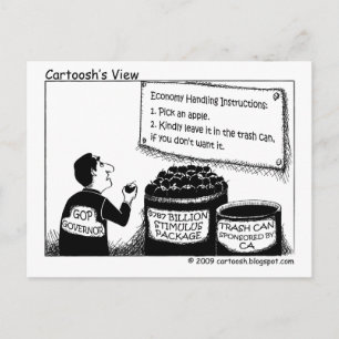 Postal CA: Dame tu dinero del estímulo no deseado