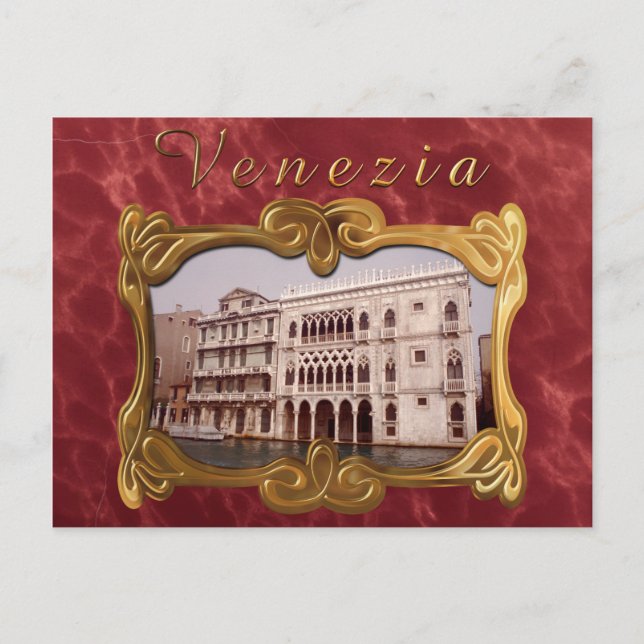 Postal Ca' D'Oro (Anverso)