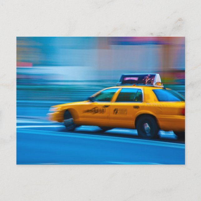 Postal Cab de Nueva York (Anverso)