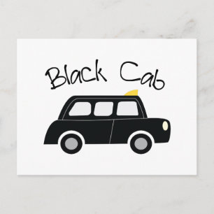 Postal Cab negro
