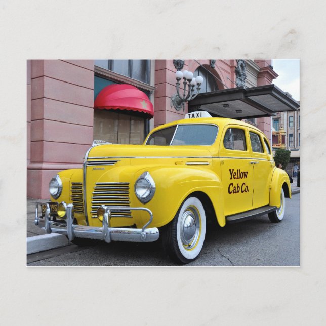 Postal Cab. venado amarillo de Nueva York (Anverso)