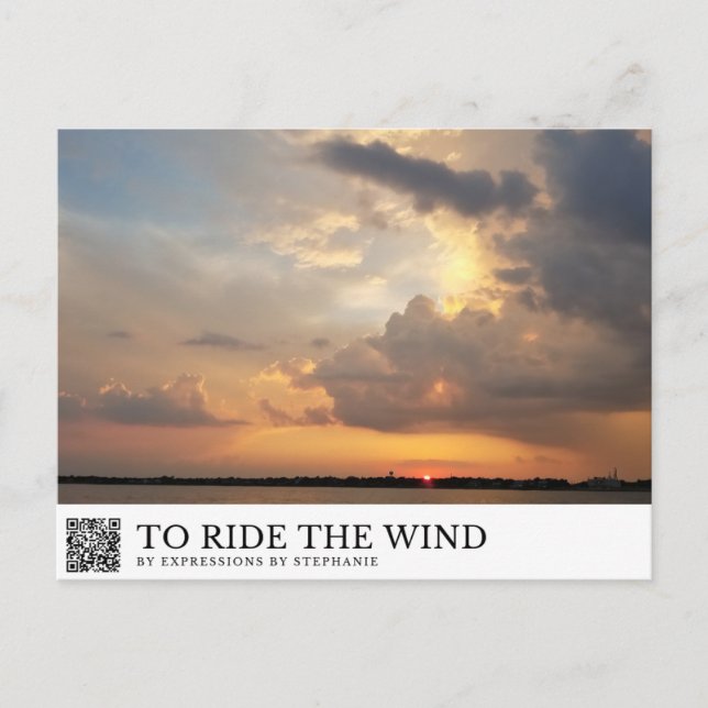 Postal Cabalgar el Viento (Anverso)