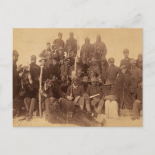 Postal Caballería de Combate Negra Americana: Guerreros B