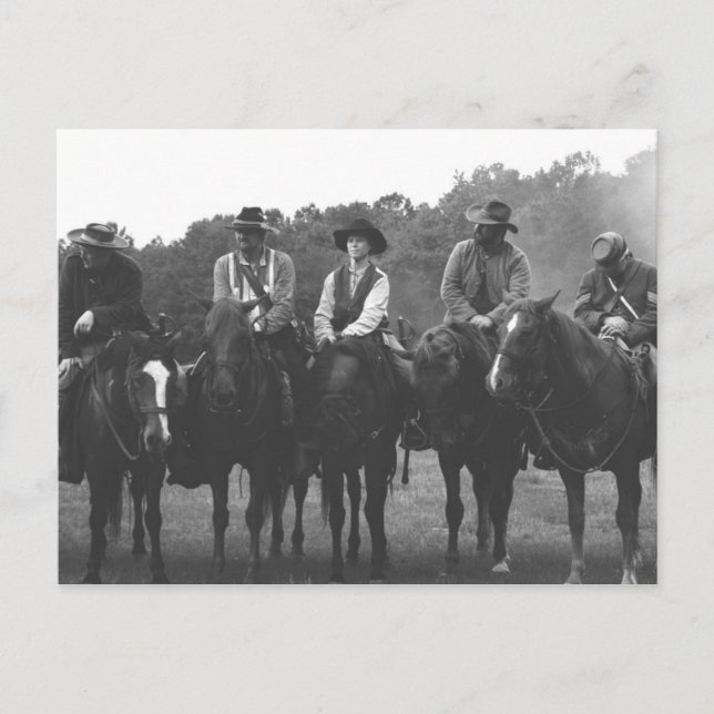 Postal Caballería de Guerra Civil (Anverso)