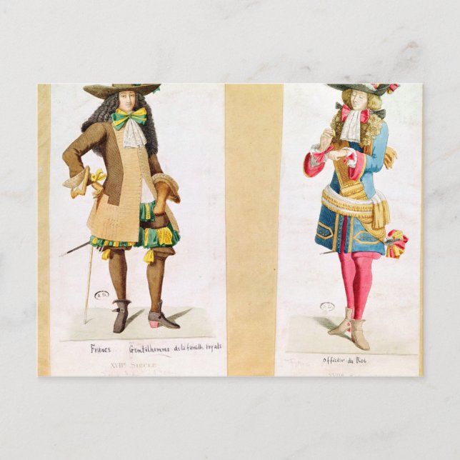 Postal Caballero de la Familia Real (Anverso)