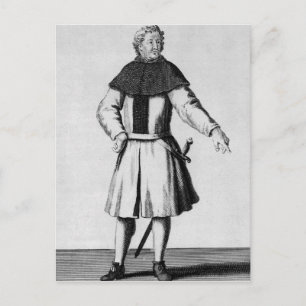 Postal Caballero de la Orden de Alcantara, c.1300