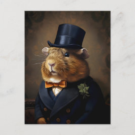 Postal Caballero del Cerdo Edwardian Guinea