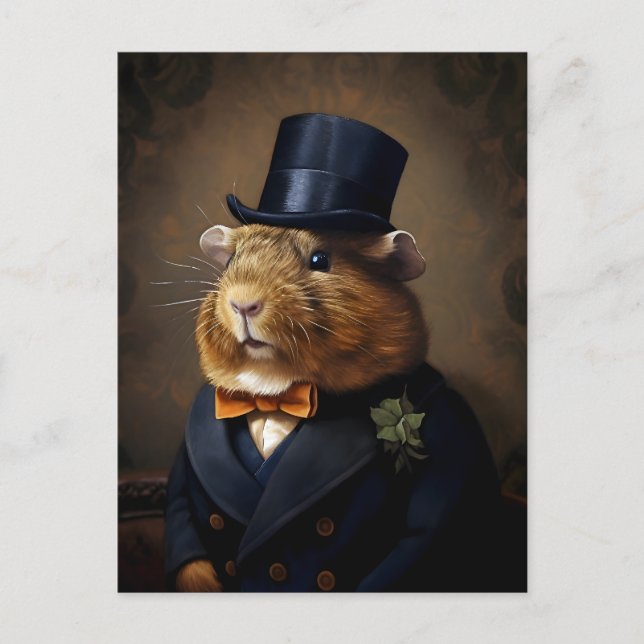 Postal Caballero del Cerdo Edwardian Guinea (Anverso)