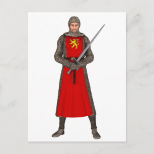 Postal Caballero normando - 1