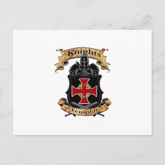 Postal Caballeros Templarios (Anverso)