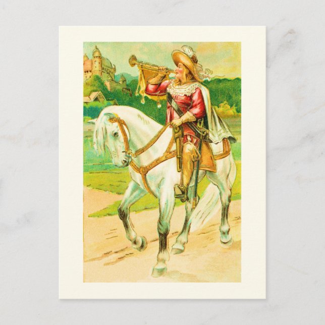 Postal Caballo (Anverso)