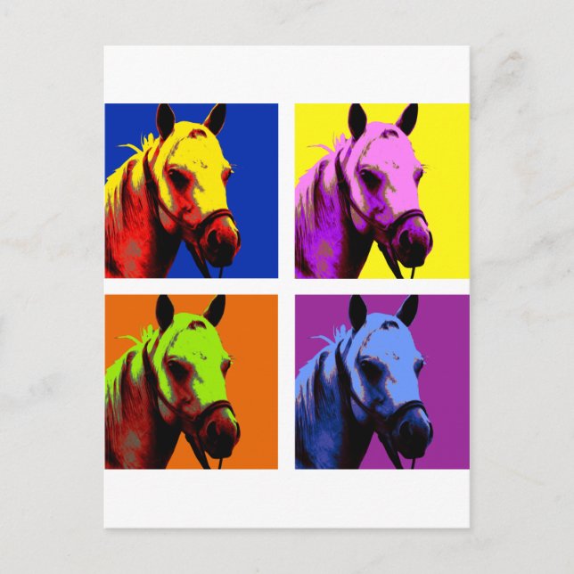 Postal Caballo (Anverso)