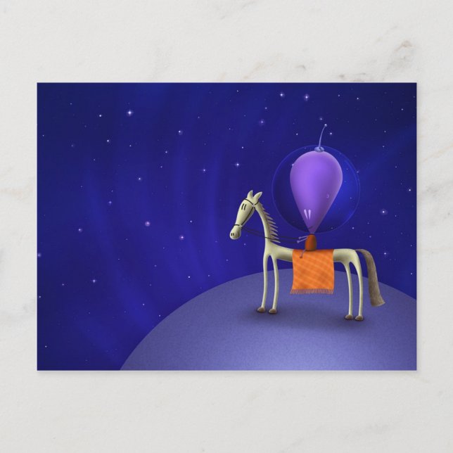 Postal Caballo (Anverso)