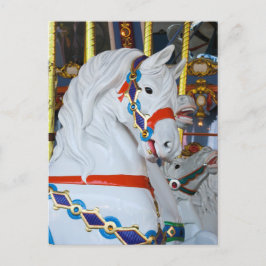 Postal Caballo de Carrusel del Rey Arturo