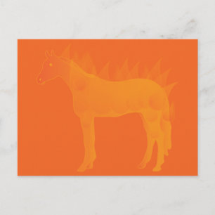 Postal Caballo de Fuego
