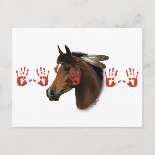 Postal Caballo de Guerra