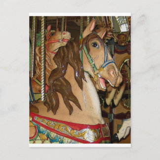 Postal Caballo de madera