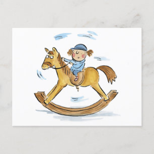 Postal Caballo de Rocas