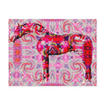 caballo de un color diferente