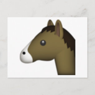 Postal Caballo - Emoji