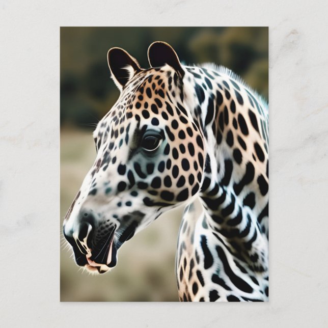 Postal Caballo Funny Leopard Appaloosa (Anverso)