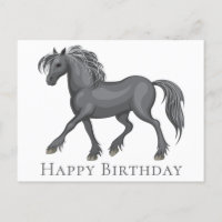Caballo lindo Feliz cumpleaños Pony caballos ecues