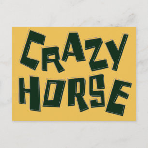 Postal caballo loco