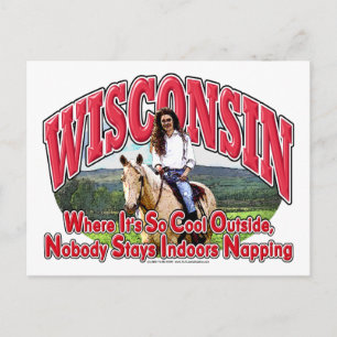 Postal Caballo Wisconsin