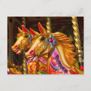 Postal Caballos en curso